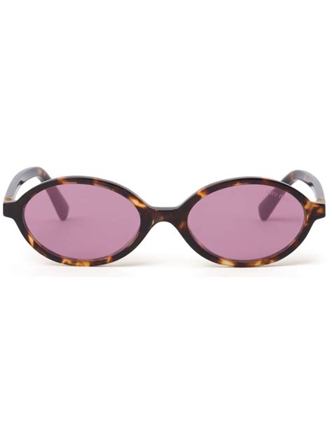 miu miu sunglasses with chain|Miu Miu glasses.